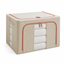Cutie Organizatoare Textile 100L Pliabilă cu Capac și Fermoar — Spațiu Ordine 🧺✨