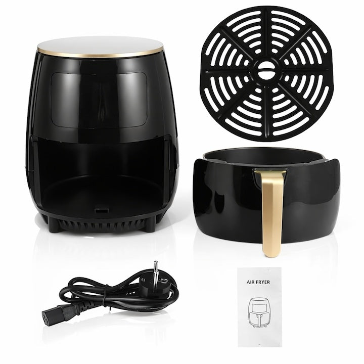Friteuză Aer Cald 2400W cu Filtru Integrat — Gătește Sănătos Fără Ulei! 🍟✨ Secondary image