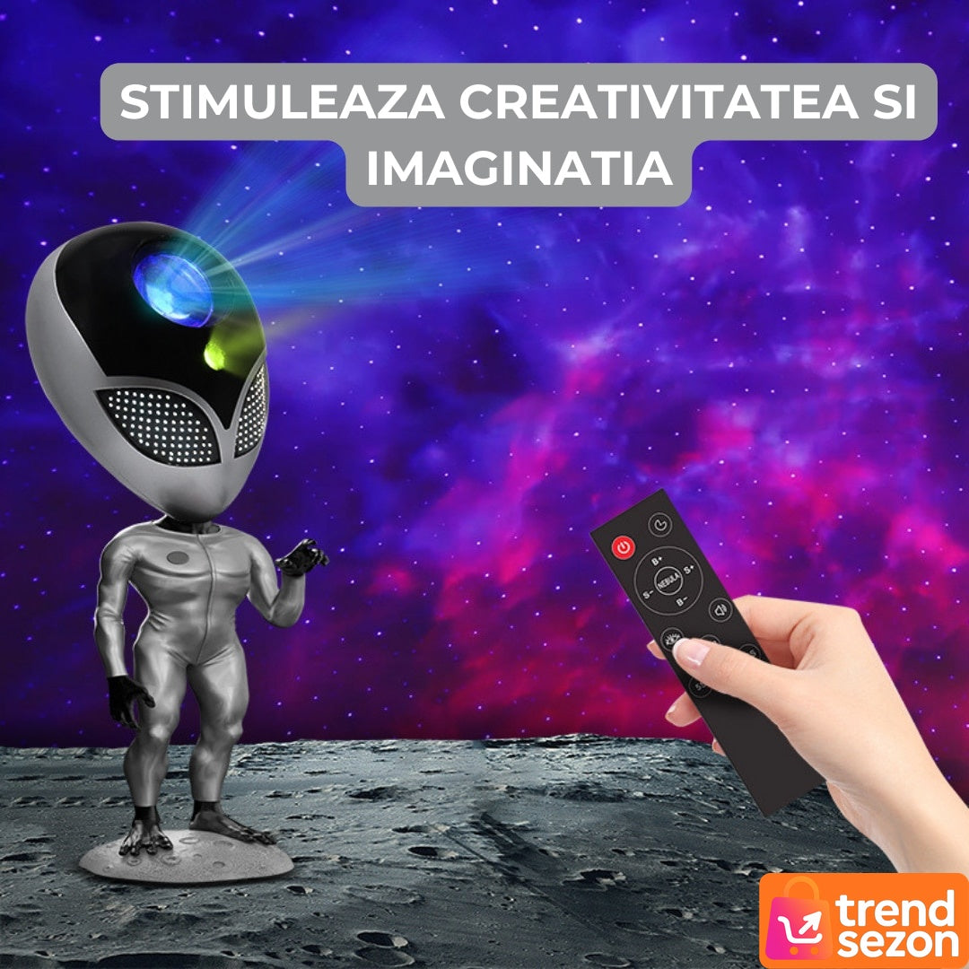 Proiector de Stele Alien cu Telecomandă — Aventură Galactică în Cameră 🌌✨ Secondary image