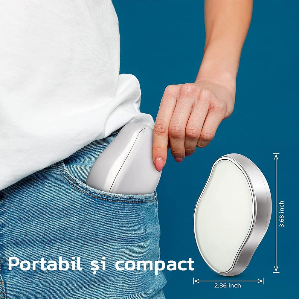 Epilator cu Cristale Portabil — Epilare Fără Durere, Roz 💖✨ Secondary image