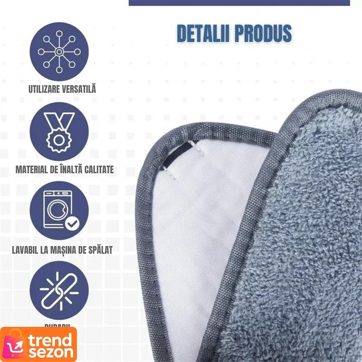 Laveta pentru Mop Triunghiular din Microfibră — Curățare Rapidă și Eficientă 🧼✨ Secondary image