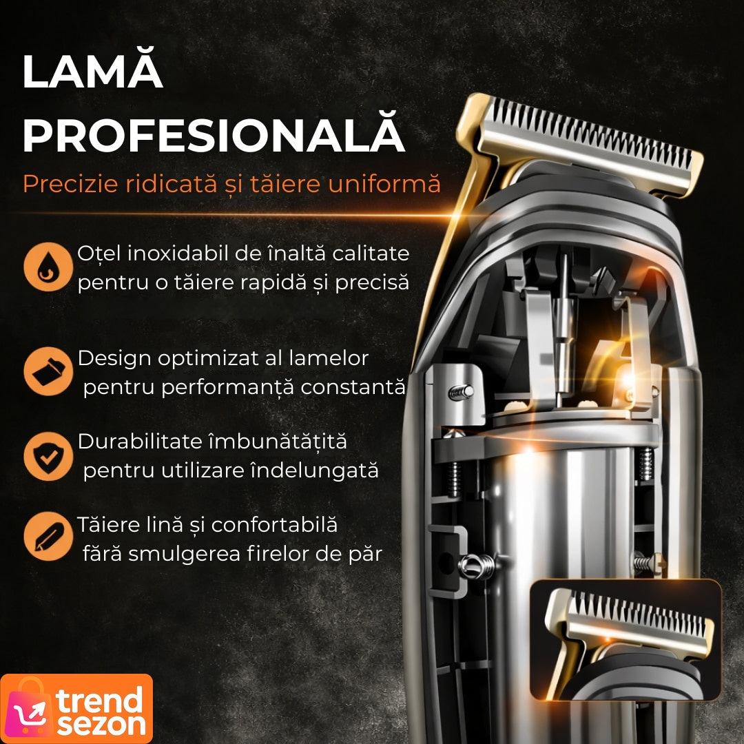 Aparat de Tuns cu Lame de Precizie și Design Ergonomic — Tuns Perfect în Orice Moment ✂️💇♂️ Secondary image