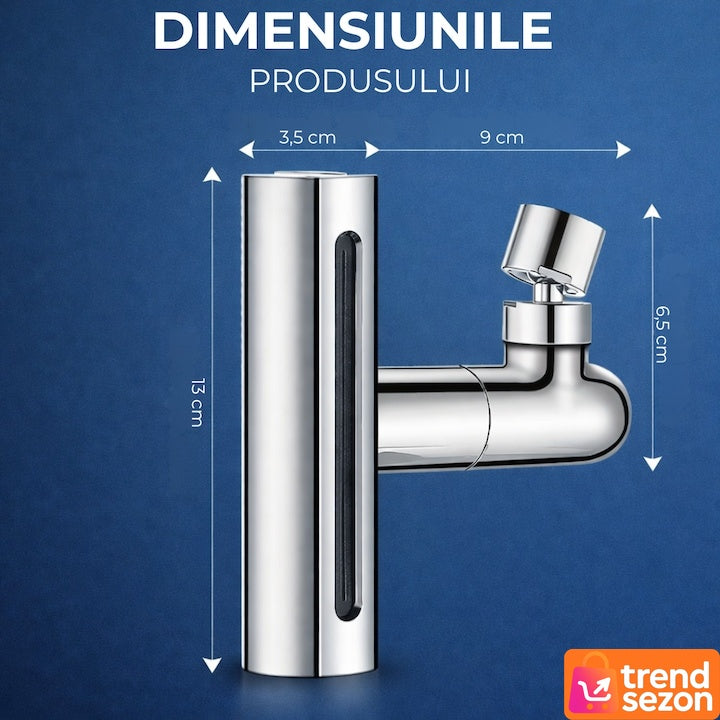 Robinet Multifuncțional 4 în 1 cu Cascadă și Pivotare 360° — Eleganță în Bucătărie 💧✨ Secondary image