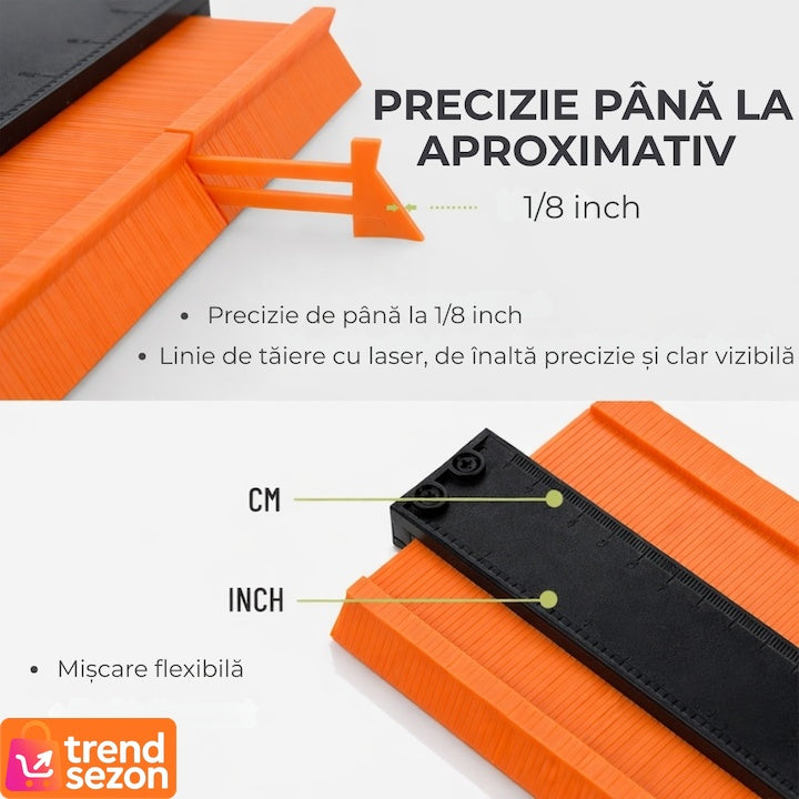 Instrument de Măsurare Colțuri Flexibil 12 cm — Precizie Maximă pentru Bricolare! 📏🔧 Secondary image