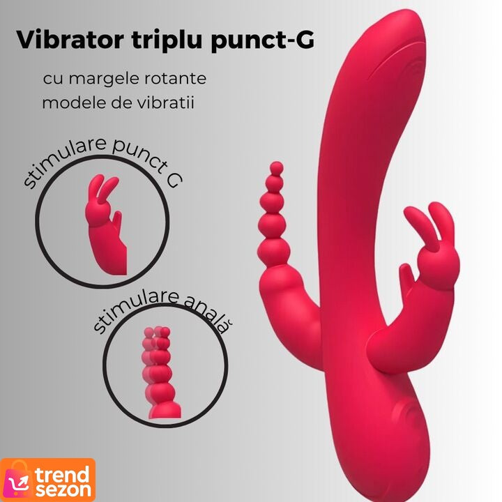Vibrator Ergonomic pentru Femei cu Stimulare Duală — Plăcere Intensă 💖✨ Secondary image