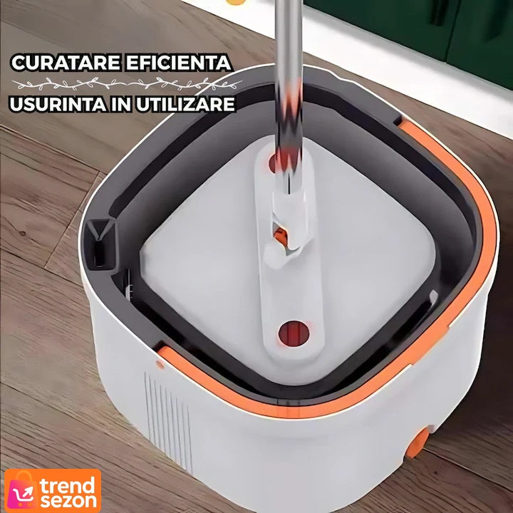 Mop Rotativ cu Galeata și Autocuratare — Curățenie Rapidă 360° 🧹✨ Secondary image