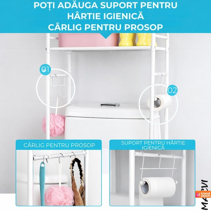 Organizer Multifuncțional pentru Baie și Toaletă — Spațiu Optimizat 🛁✨ Secondary image