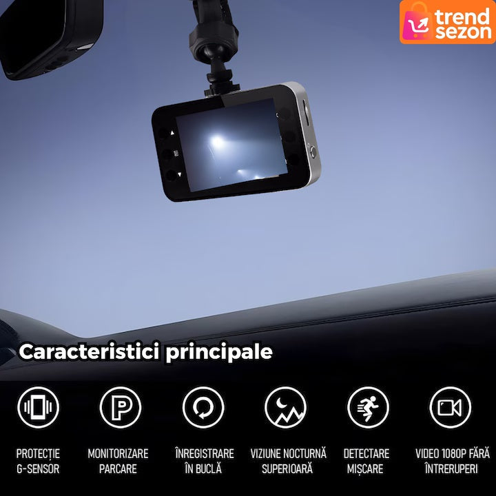 Cameră Auto DVR Full HD 1080P cu Ecran 2.7” și Night Vision — Protejează-ți Drumul! 🚗✨ Secondary image