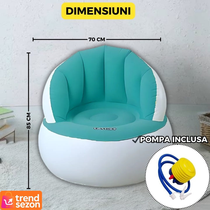 Scaun Gonflabil Modern pentru Relaxare — Confort și Stil Acasă 🌊🛋️ Secondary image