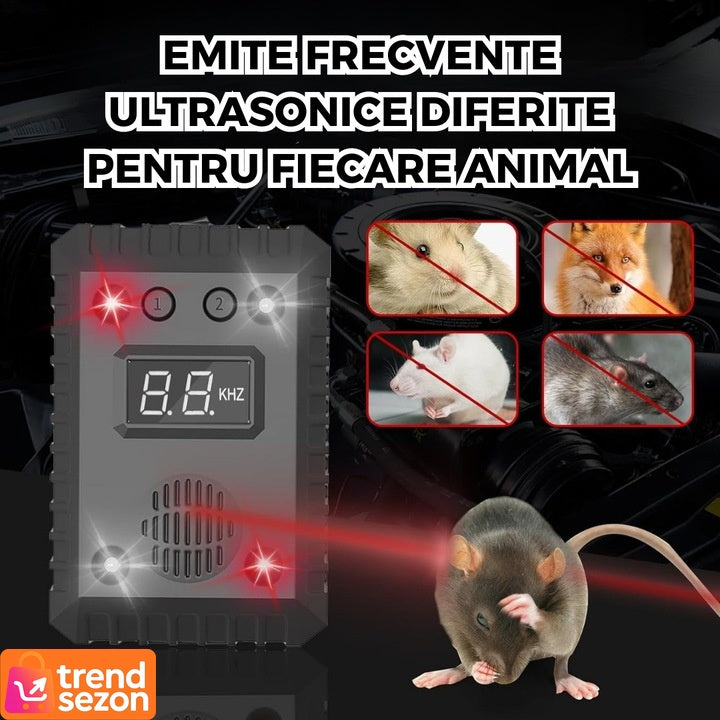 Dispozitiv Ultrasonic Antirozatoare cu Display LED — Protecție Eficientă 🐭✨ Secondary image