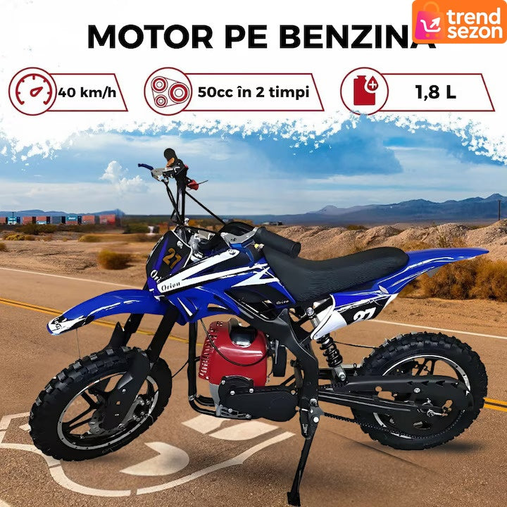 Motocicletă Cross pentru Copii 49cc cu Roti Groase — Aventură Garantată! 🏍️💨 Secondary image