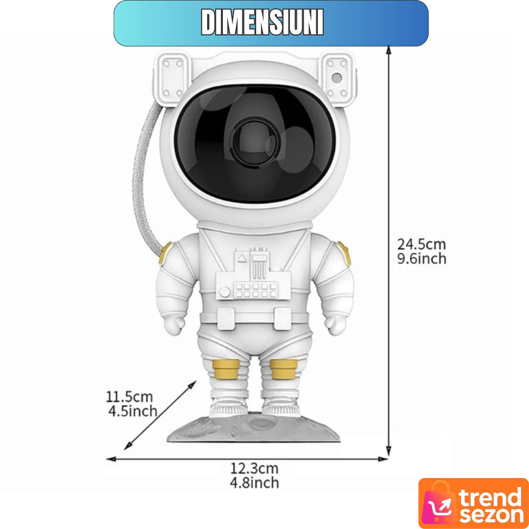 Proiector Astronaut cu Telecomandă — Atmosferă Cosmică Acasă! 🚀✨ Secondary image