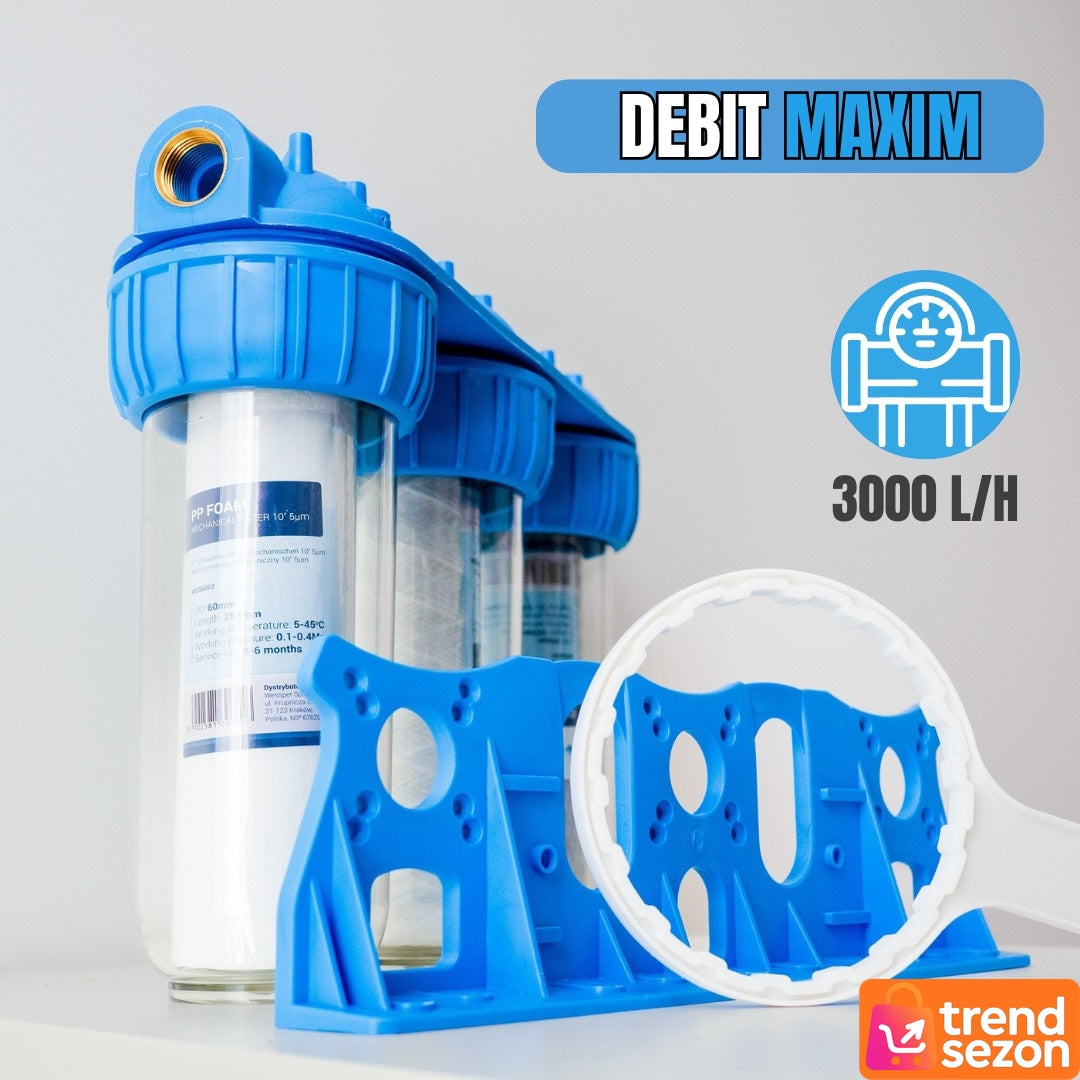 Sistem Filtrare Apa Triplu cu Carbon Activ — Apa Purificată pentru Familie 💧✨ Secondary image