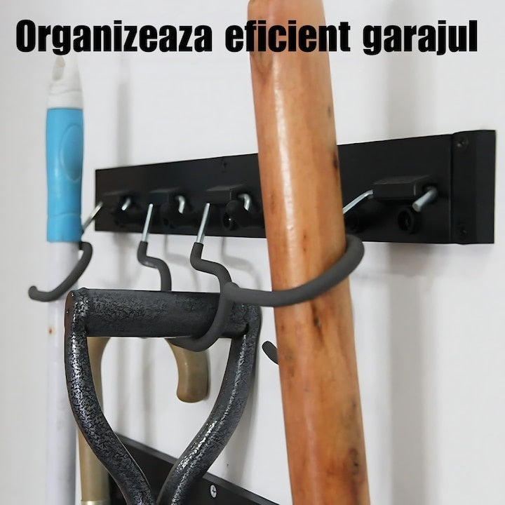 Cuier Organizator cu Carlige Multiple — Perfect pentru Baie și Garaj 🧰🛁 Secondary image