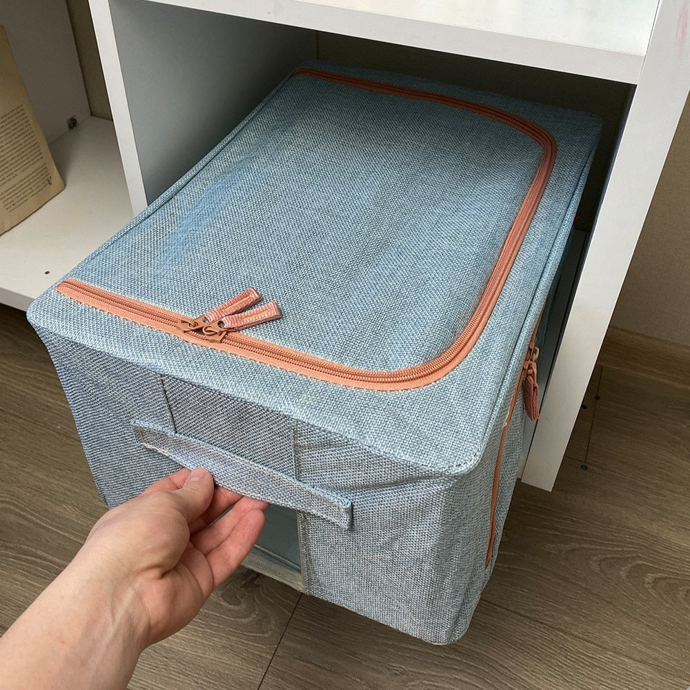 Cutie Depozitare Pliabilă 24L din Material Textil — Organizare Eficientă 💼✨ Secondary image
