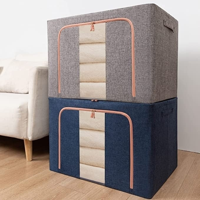Cutie Depozitare Textil Pliabil 100 Litri — Organizare Eficientă 🧺✨ Secondary image