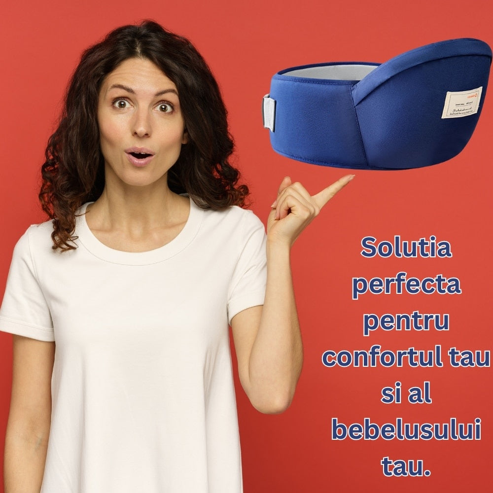 Suport Ergonomic pentru Bebeluși din Bumbac Premium — Confort și Siguranță 💖👶 Secondary image