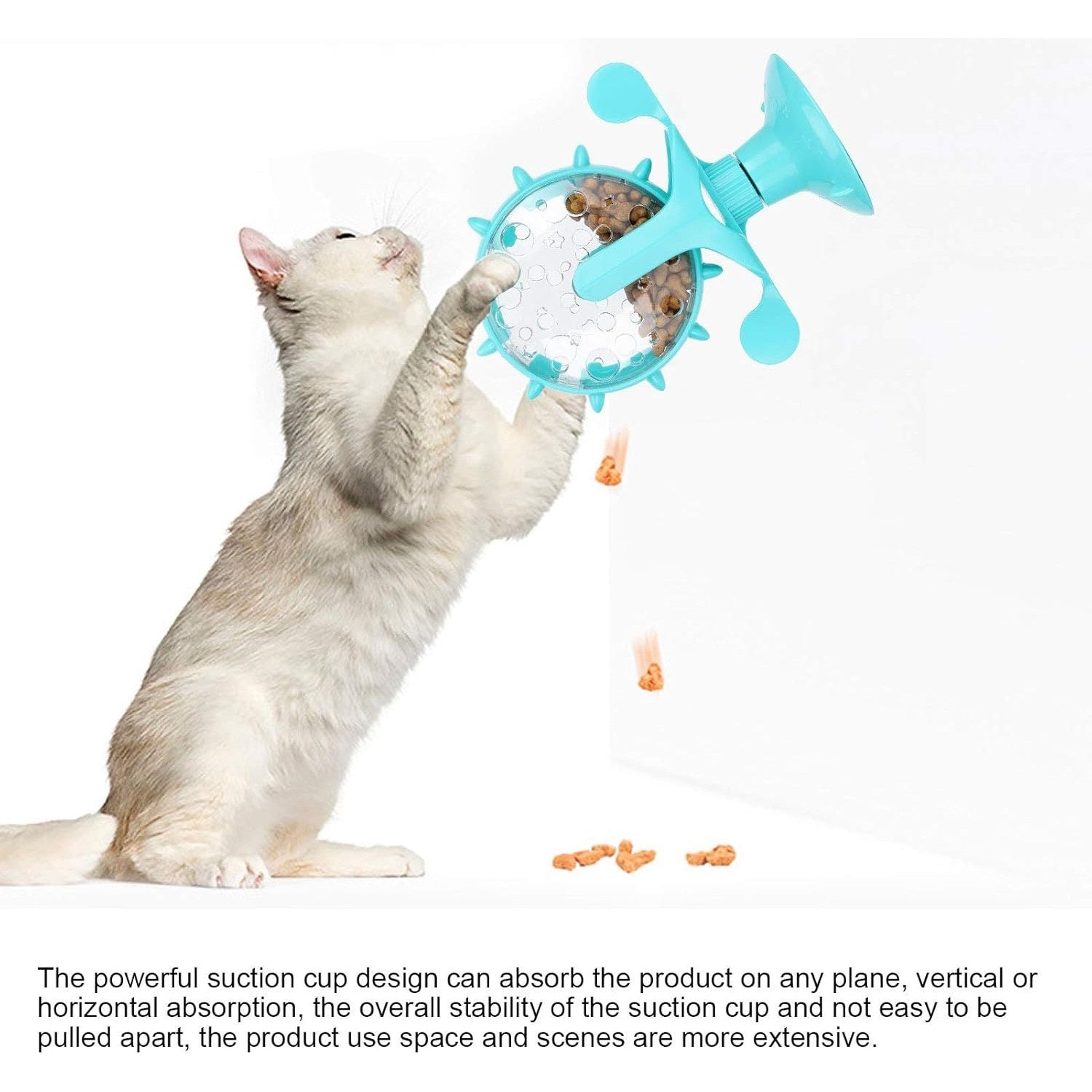 Jucărie Interactivă pentru Pisici și Câini Mici cu Morisca Rotativă 360° — Distracție și Stimuli Cognitivi! 🐾🎉 Secondary image