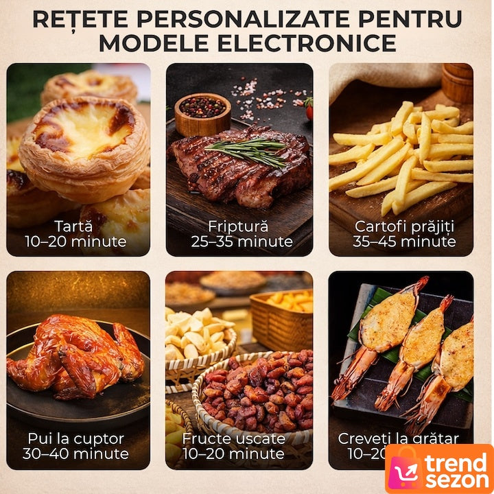 Friteuză cu Aer Cald 3 în 1 Digitală 12L — Gătește Sănătos Rapid! 🍟✨ Secondary image