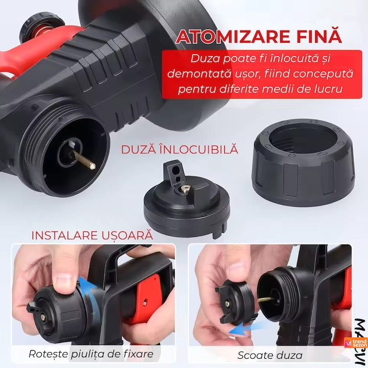 Pistol Electric de Vopsit 500W cu Rezervor de 800ml — Pulverizare Preciză 🎨🚀 Secondary image