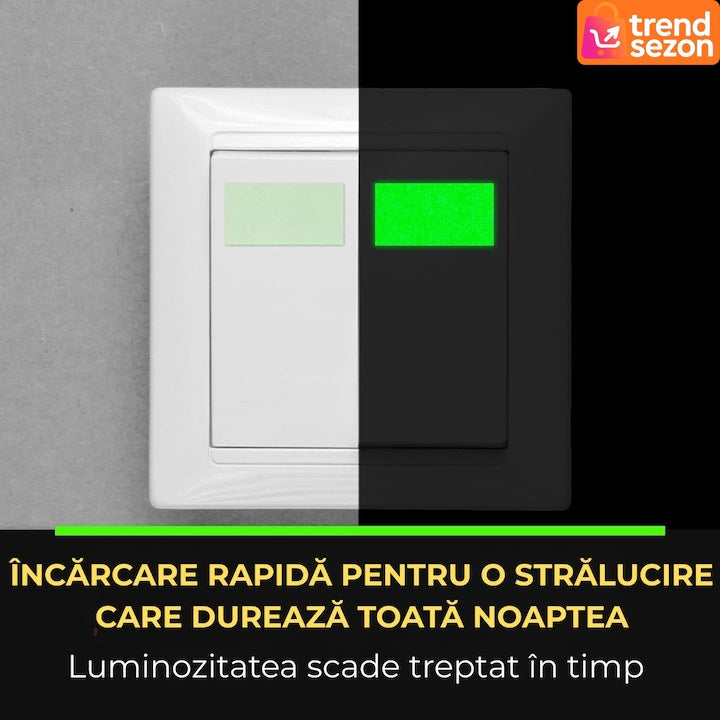 Banda Fosforescentă Autoadezivă 2cm x 5m — Siguranță și Stil în Întuneric 🌟✨ Secondary image