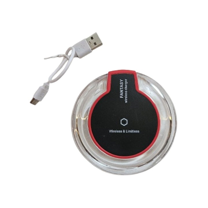 Încărcător Wireless Qi Universal Alb — Rapid și Eficient ⚡️📱 Secondary image