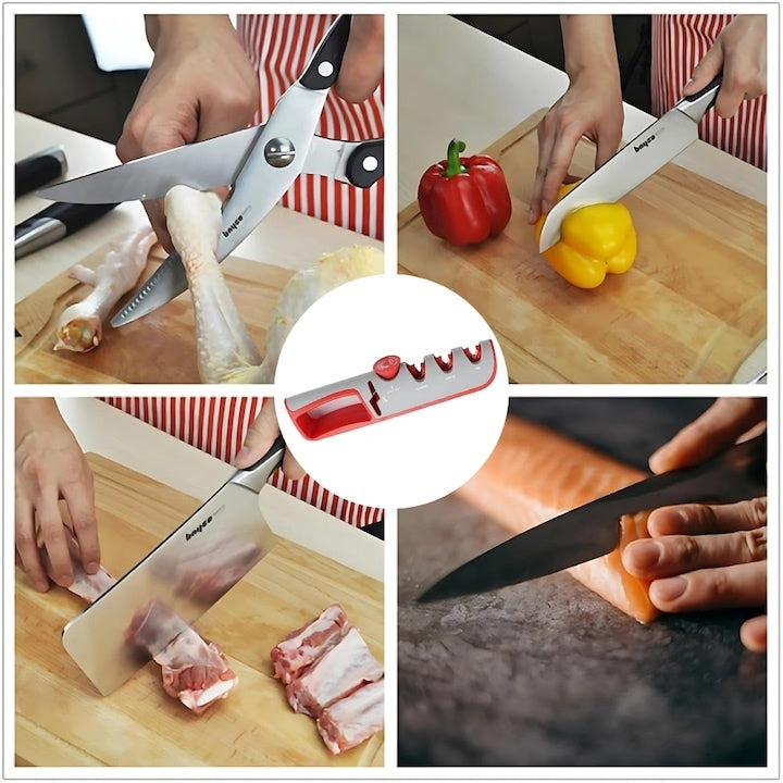 Ascuțitor Profesional 4 în 1 Reglabil — Răsfăț pentru Cuțite 🍽️✨ Secondary image