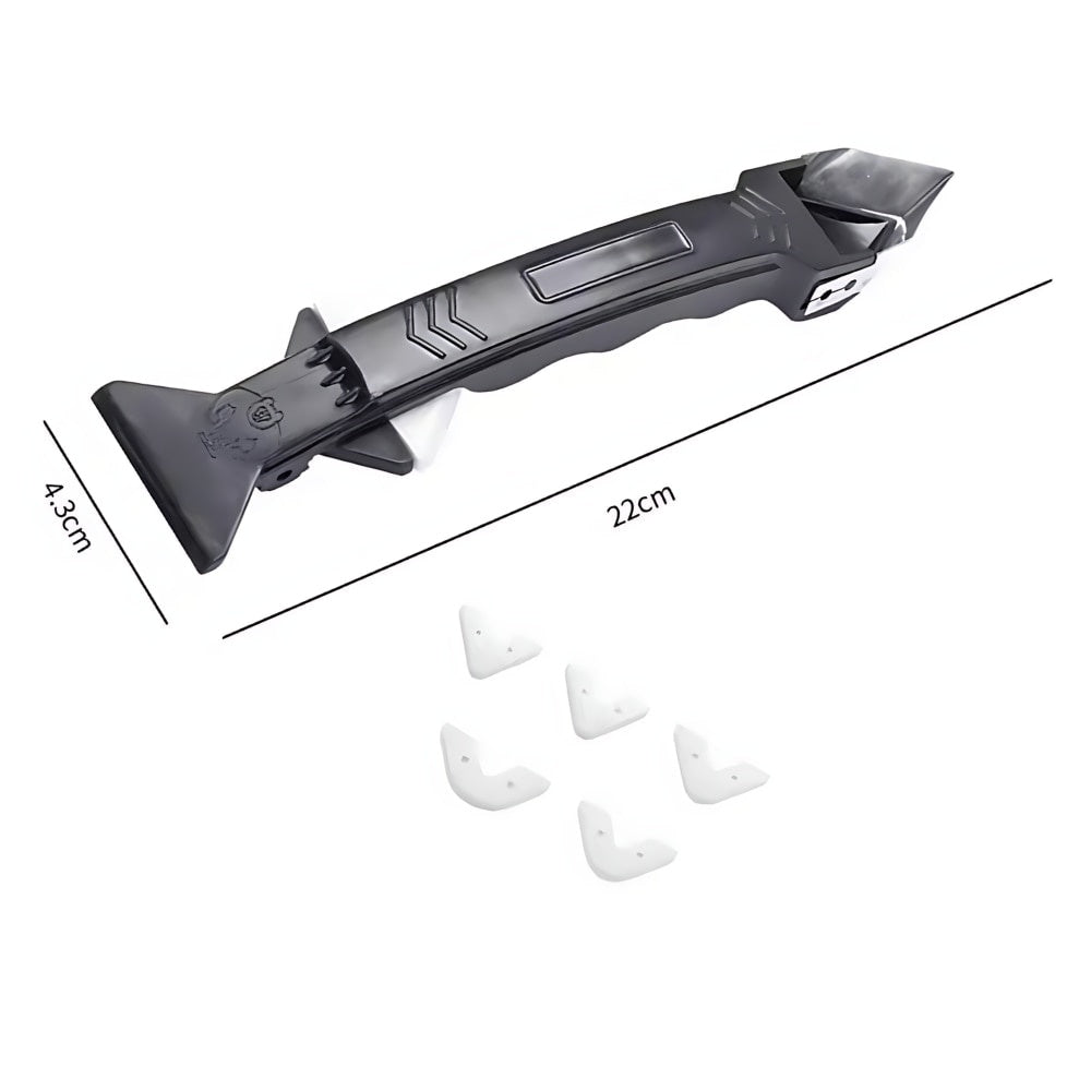 Racletă Multifuncțională Din Plastic cu 4 Accesorii — Perfectă pentru Finisare 🛠️✨ Secondary image