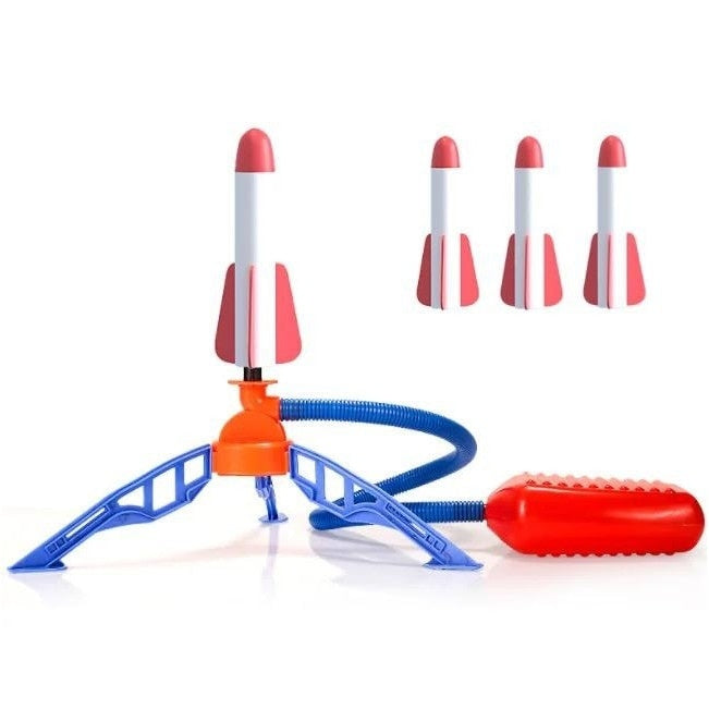 Set Lansator Rachete cu Aer 2 Rachete Direcție Reglabilă — Distracție Garantată! 🚀🎉 Secondary image