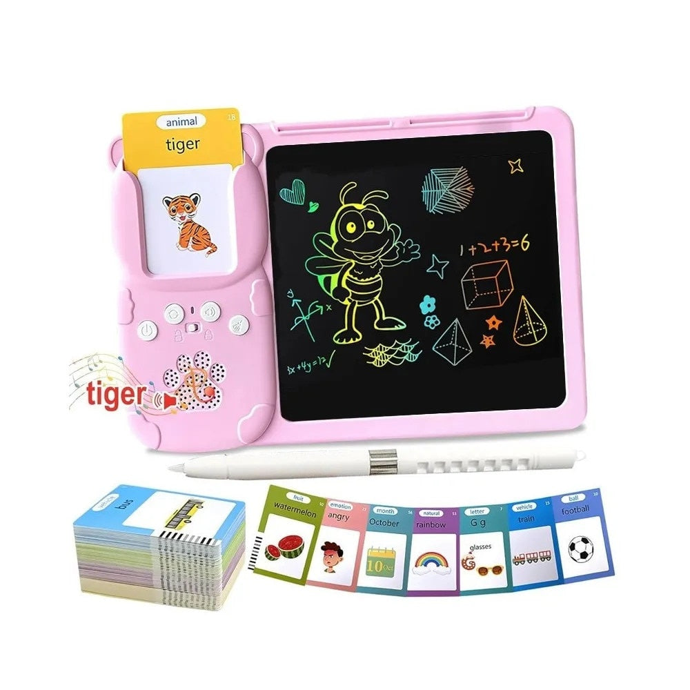 Tableta LCD Educativă 2 în 1 pentru Copii cu Carduri Interactive — Învățare Distractivă! 📚✨ Secondary image
