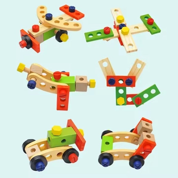 Set Unelte din Lemn pentru Copii Montessori — Creativitate și Distracție! 🧰✨ Secondary image