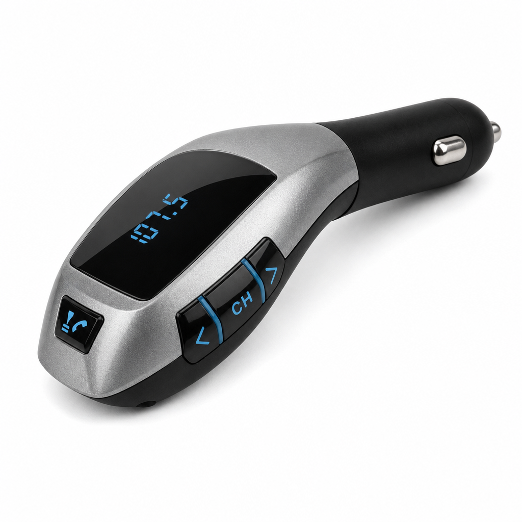 Modulator FM Bluetooth Auto cu Funcție Handsfree — Conectivitate Rapidă 🚗🎶