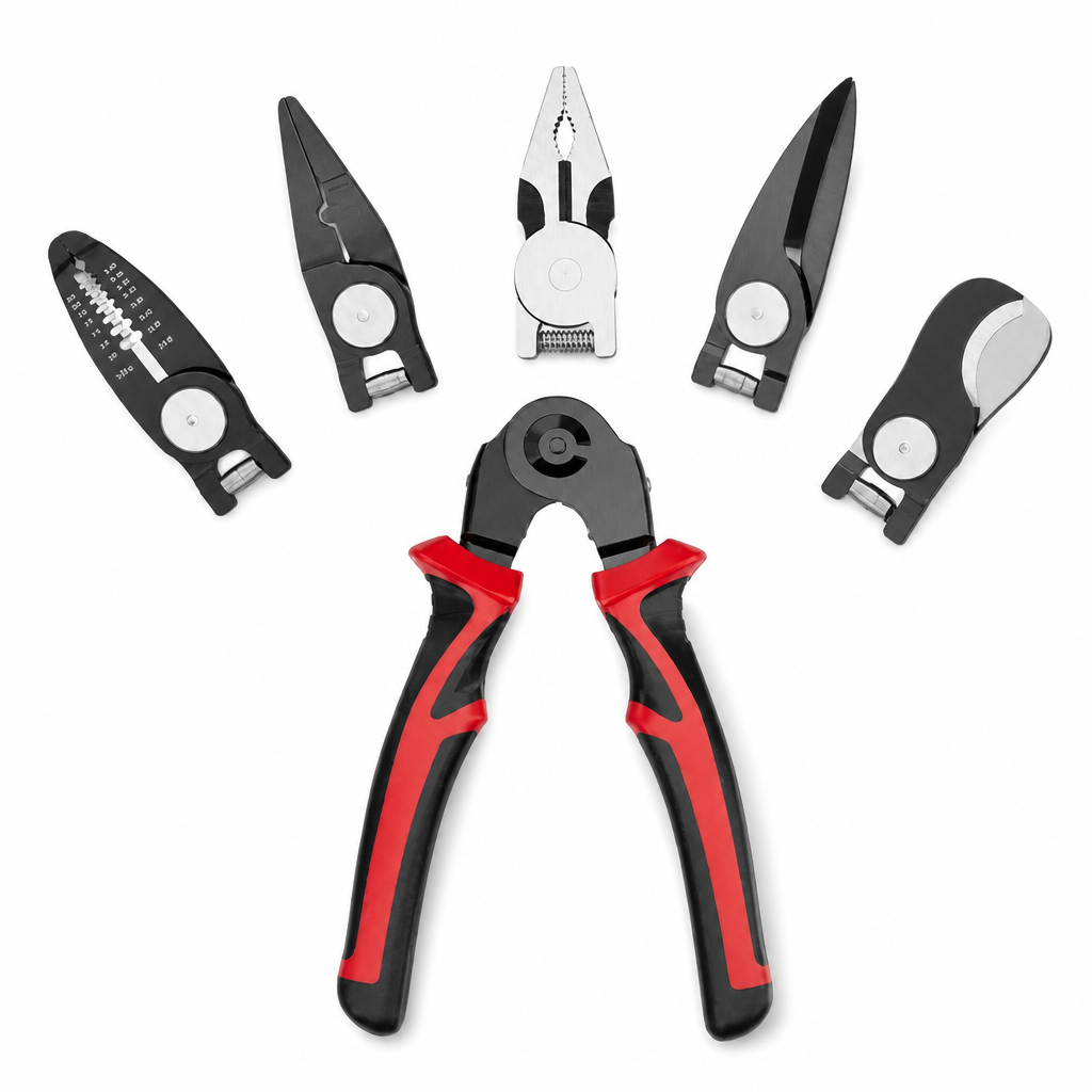 Set 5 în 1 Patent Multifuncțional din Oțel — Eficiență și Versatilitate 🛠️✨ Imagine principală a produsului