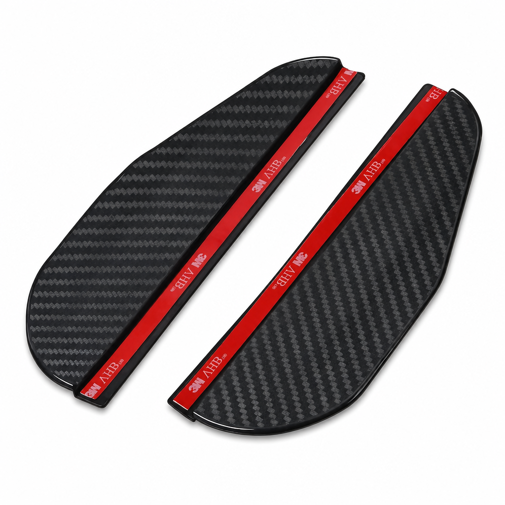 Set Deflectoare Oglinzi Auto din Fibră de Carbon — Protejează Oglinzile 💥🛡️ Imagine principală a produsului