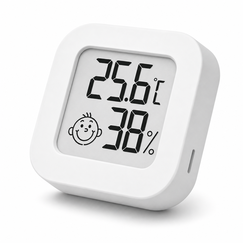 Termometru și Higrometru Digital Compact — Monitorizare Rapidă și Preciză 😊🌡️